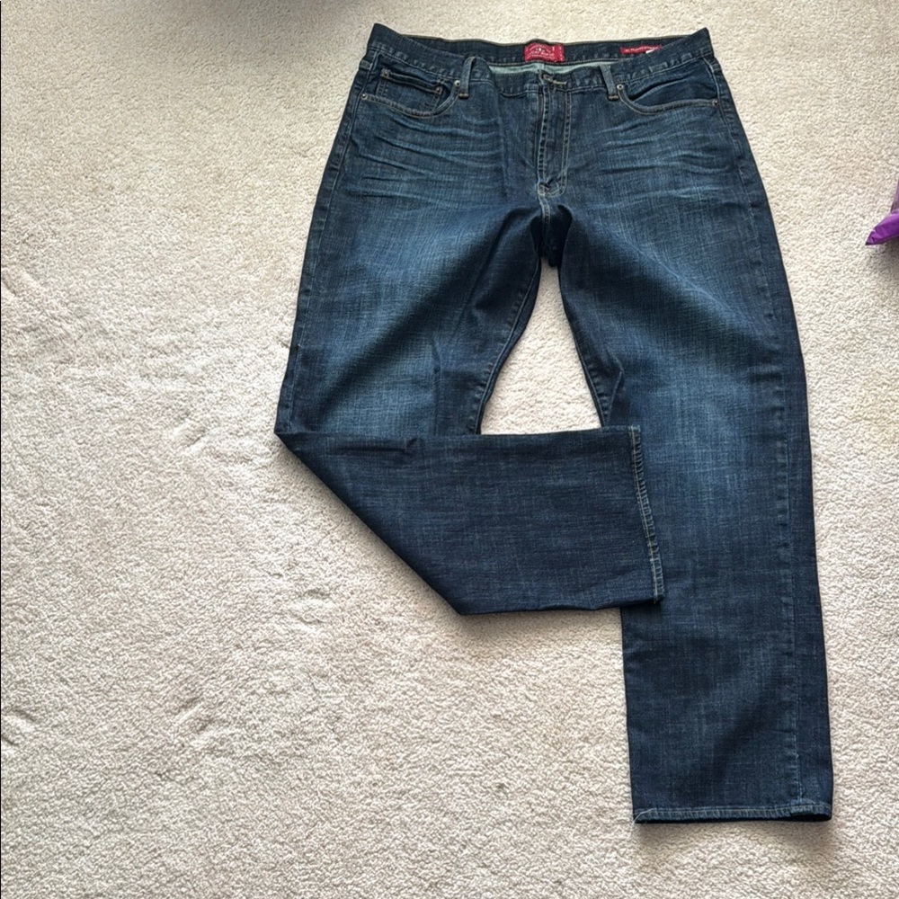 Lucky Brand Blue Straight Jeans 181 Relaxed Straight